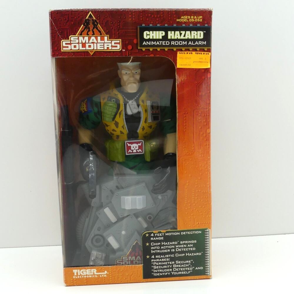 Small Soldiers Chip Hazard Animated Room Alarm Tiger Electronics 1998 Boxed